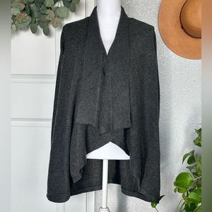 LOFT Cascade Draped Cardigan